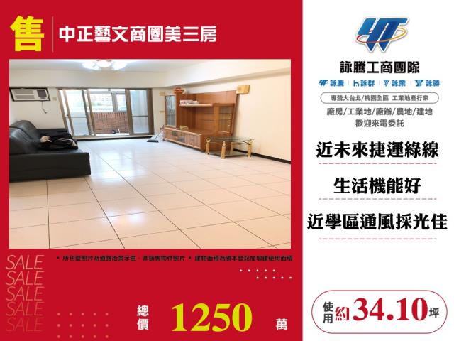中正藝文商圈美三房