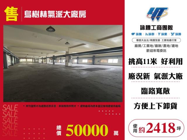 烏樹林氣派大廠房