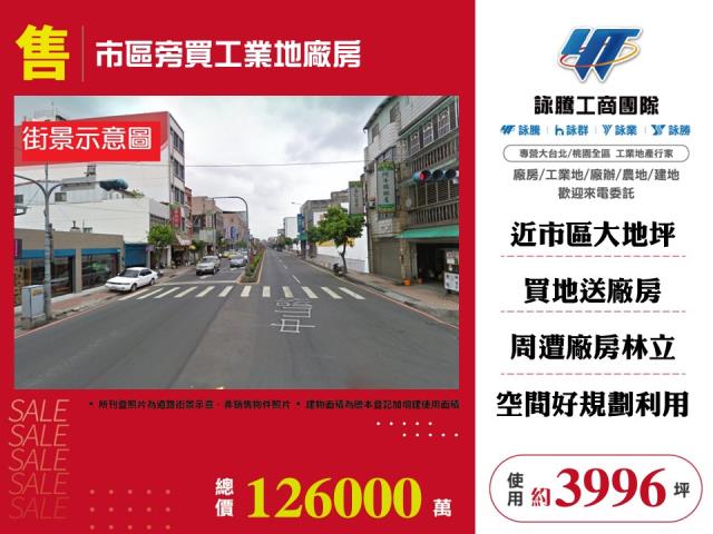 市區旁買工業地廠廠房 - 新北市工業不動產