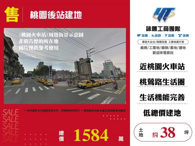 桃園後站建地 - 桃園市工業不動產