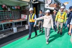 中正北路2.8公里人行道改造:50座電箱移走,綠線通車前完工